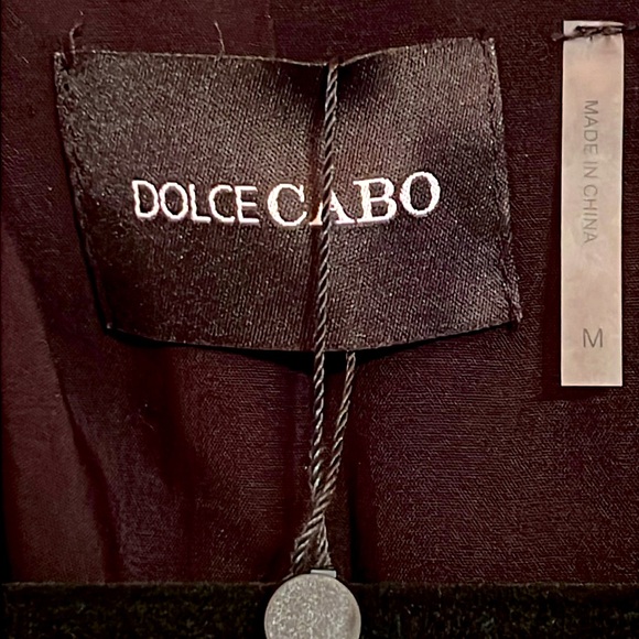 Dolce Cabo. Python Snake Skin Jacket. Size M. Buttons. Color Metallic - Picture 4 of 8